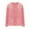 Pink, variant on Fiaer Women Pullover Sweaters Fuzzy Oversized V Neck Long Sleeve Loose Fit Trendy Solid Warm Winter Tops Red XL