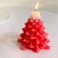 thumbnail image 2 of Festive Christmas Tree Candle Cedar Scented Holiday Party Decorative Ornament for Seasonal Home Celebration, 2 of 6