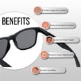 thumbnail image 2 of Lentes de Sol Got Shades Retro de los 80 100% UV Unisex Paquete de 10, 2 of 6