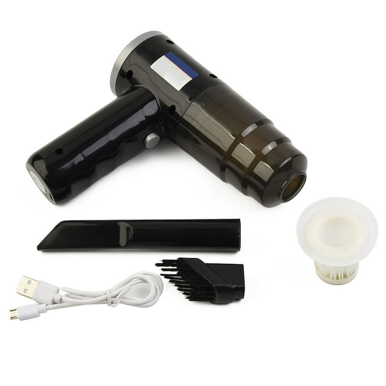 Fresh Fab Finds Black Powerful Handheld Car Vacuum Cleaner - 120W, 8000PA,  Cordless, Wet/Dry, Accessory Kit