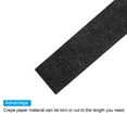 thumbnail image 4 of Floral Tape 1/2" x 30 Yard Flower Wrap Adhesive Tape, Black, 3 Pack Black, 4 of 4