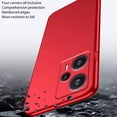 thumbnail image 6 of Case Compatible with Poco F5 Case Shockproof, Ultra Thin Xiaomi Poco F5 Case Matte Hard PC Phone Case Shockproof Anti-Scratch Protective Cases (Red), 6 of 7