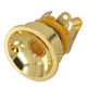 thumbnail image 1 of Tomas eléctricas para guitarra Jack Plate Holder Chrome Plated Empotrable Jack (Oro), 1 of 5