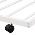 thumbnail image 5 of ENYOPRO Twin Over Twin Bunk Bed with Trundle, Metal Twin Bed with Safety Guard Rail & Ladders, Space-Saving Design Sleeping Bedroom Bunk Bed for Teens & Adults, Easy Assembly, 5 of 9