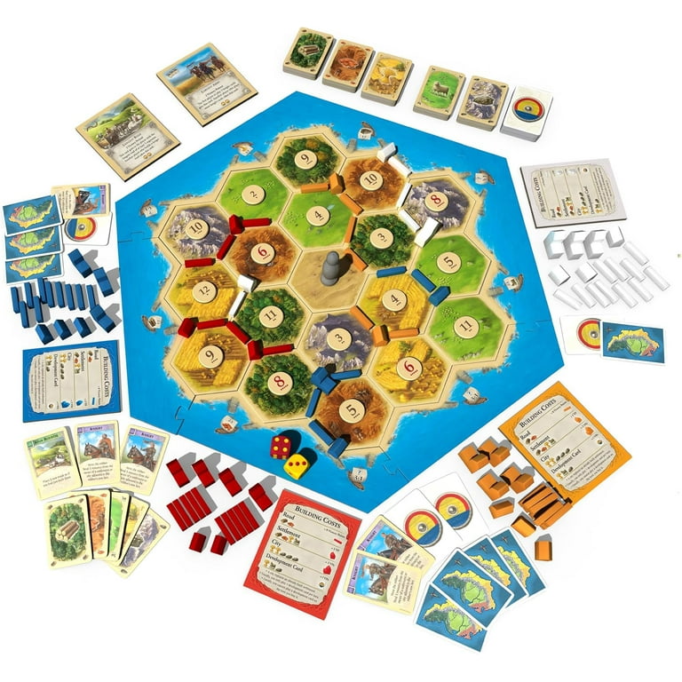 Katan Board Game (Base Game), Civilization Building Strategy Game