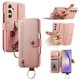 thumbnail image 1 of For Samsung Galaxy A05s 4G Case RFID Blocking Zipper Wallet PU Leather Mobile Cover - Pink, 1 of 5
