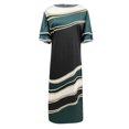 thumbnail image 4 of Fridja Robes Vintage Ligne A Décontractées Col Rond pour Femmes, 4 of 4