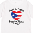 thumbnail image 4 of Inktastic Just a Little Puerto Rican Boys or Girls Long Sleeve Toddler T-Shirt, 4 of 5