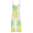 thumbnail image 5 of Lunarable Pineapple Fine Art Sleeveless Dress Summer Dress Woman 2025, 5 of 7