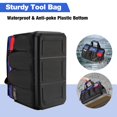 thumbnail image 4 of Bolsa de herramientas WORKPRO impermeable de 18 pulgadas con 20 bolsillos y correa, 4 of 9