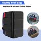 thumbnail image 4 of Bolsa de herramientas WORKPRO impermeable de 18 pulgadas con 20 bolsillos y correa, 4 of 9