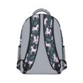 thumbnail image 3 of Unicorn and Fairy Blue Pattern Backpack for School, Cute School Bag with Adjustable Shoulder Straps and Padded Back, 15.3"x11"x6.7", 3 of 5