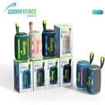 thumbnail image 4 of WorryFree Gadgets Portable Bluetooth Party Speaker with RGB Lights, Wireless, 40W, Blue, 4 of 10