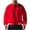 Red, variant on Men Fleece Preppy Varsity Baseball Jacket Thicken Snap Button Letterman Jackets Boys College University Clothes