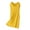 Yellow, variant on HUJlwoi Women Basic Nightgown Modal Simple Loose Nightshirt Sleeveless V-Neck Sleepshirt Summer Solid Color Ladies Long Sleepdress