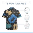 thumbnail image 7 of High Quality Hawaiian Shirts for Men Short Sleeve Aloha Beach Shirt Floral Summer Casual Button Down Shirts Blouses 2SI7OE, 7 of 7