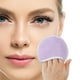 thumbnail image 5 of 4 esponjas de lavado facial, esponjas faciales para limpieza diaria, exfoliante facial, esponjas faciales, lavado de cara, dedos, guante, reutilizable, removedor de maquillaje, color morado, 5 of 7