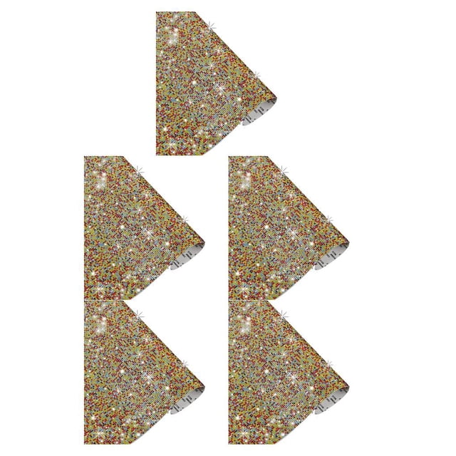 Riwesomey Rhinestone Ribbon Self-Adhesive with Good Craftsmanship Kit Car Sticker Strong Decorations Gift Stickiness Packaging for Phone color de mezcla (12*20 CM) SS8 5piezas Riwesomey CBP224073