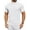 White, variant on COOFANDY Mens Mock Turtle Neck Shirts Ribbed Short Sleeve Pullover Tops Basic Layered T-Shirts