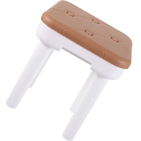 VERDANVERSE Stool Small Imitation Khaki 1Pcs for Reading