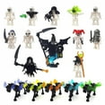 thumbnail image 2 of MOC Halloween Skeleton Army Mini Doll Building Blocks DIY Assembled Building Blocks Character Doll Skeleton Horse Ornaments Toy, 2 of 9