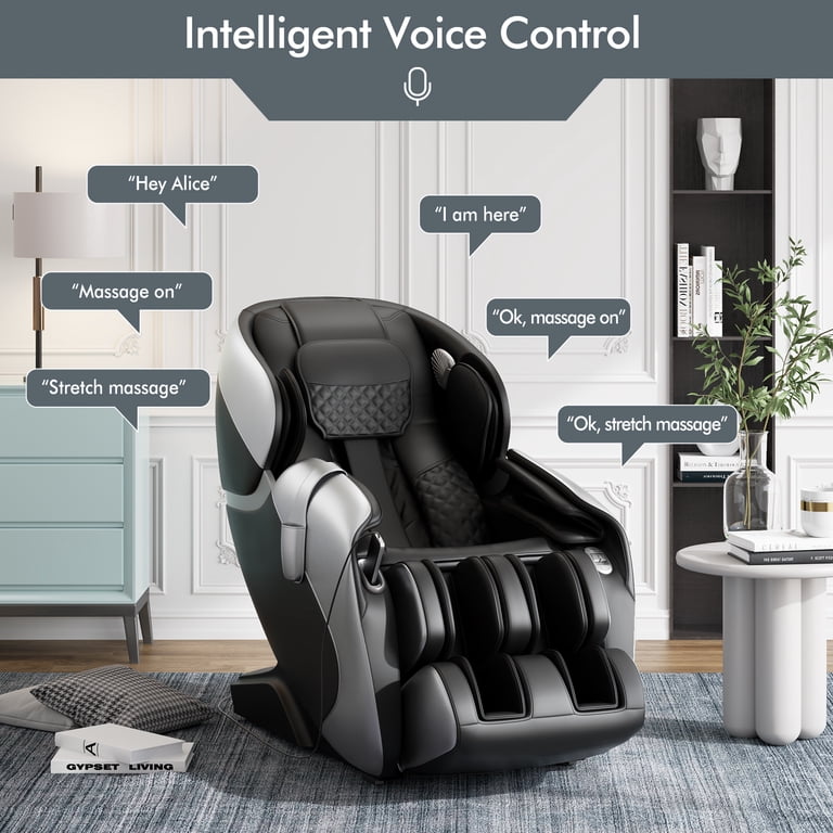 Relaxe Zero Gravity Shiatsu Massage Chair with Heating (SL-Track