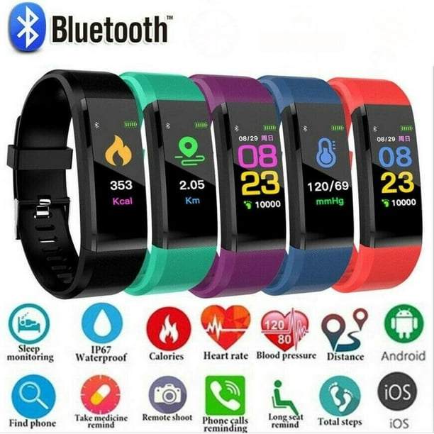 smart fit slim watch & activity tracker