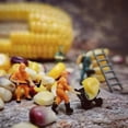 thumbnail image 4 of 10pc Scale 1 : 87 Model Railway Painted Train Street Figures Worker People N1, 4 of 5