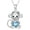 March, variant on AOBOCO Monkey Necklace Birthstone Monkey Pendant Necklace Jewelry Gift for Women
