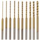 thumbnail image 1 of - Juego de brocas helicoidales - 10 piezas de 0,6 mm a 2,2 mm Brocas pequeñas 2,35 HSS Mini Brocas Herramienta de perforación de agujeros, 1 of 5