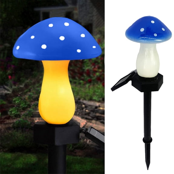 Solar Powered Umbrella Shaped Garden Light - Waterproof Outdoor Decorative Lamp for Yard, Lawn, and Pathway