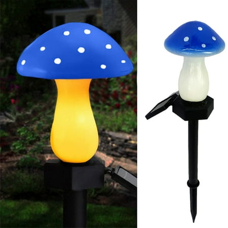 EDHITNR Solar Garden Light Umbrella Shape Floor Lamp IP65 Waterproof for Yard Lawn Courtyard Decoration