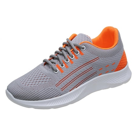 

Sneakers for Women Ladies Wedge Breathable Sneakers Fashion Casual Breathable Soft Sole Sneakers Womens Sneakers Net Surface Grey 37