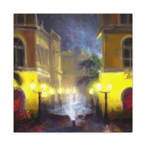 Colonial Landscape Dream - Canvas