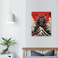 thumbnail image 3 of ONETECH Japanese Art HD Prints: Abstract Samurai Bushido Japan Anime Canvas Wall Art For Living Room Home Decor Painting Poster Artwork,Frameless, Wrapped In Roll,16x20in, 3 of 4
