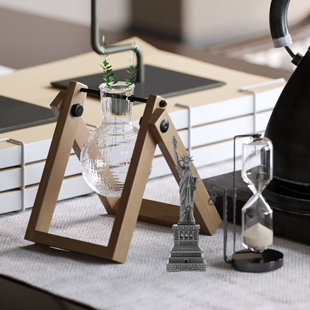BESTYASH De En Metal Para De Escritorio Con Detalles Exquisitos