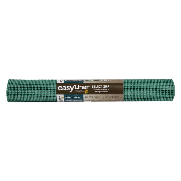 EasyLiner Select Grip Shelf Liner, Fern Green, 20 in. x 6 ft. Roll