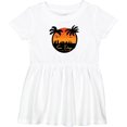 thumbnail image 3 of Inktastic San Diego Sunset Skyline Girls Baby Dress, 3 of 5