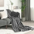 thumbnail image 2 of Costway Heated Blanket Electric Throw w/5 Heating Levels 10 Hours Auto-Off 84" x 62", 2 of 10