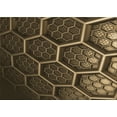 thumbnail image 1 of Ahgly Company Machine Washable Indoor Rectangle Transitional Light Brown Area Rugs, 6' x 9', 1 of 7