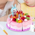 thumbnail image 4 of 603d295f8b91fb6bc45080b2 blank Rosado Zulema Juego de imaginación pastel de cumpleaños, 4 of 8