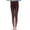 Wine, variant on Women's Retro Printed Thermal Leggings Elastic High Waist Lined Full Length Winter Pants for Casual XXL