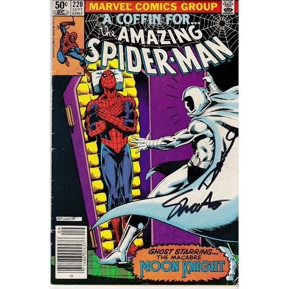 Amazing Spider-Man #220 Signed Jim Shooter Denny O'Neil