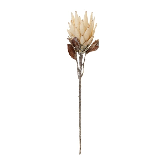 Melrose Protea Artificial Floral Stem Sprays - 29.25" - Cream - Set of 2