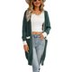 thumbnail image 1 of Txlixc Cardigan femenino, contraste de color de manga larga Midi knitwear Txlixc moda, 1 of 9