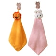 thumbnail image 1 of Small Hand Towel, Set Of 2 Absorbent Kitchen Hand Towels Hanging For Soft Kitchen And Bathroom And Toilet 30cm, 1 of 3