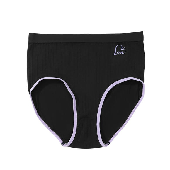 Women's Underwear Briefs Clearance Sale Women's Solid Color Plus Size High Waist Abdomen And Buttocks Breathable Seamless Briefs