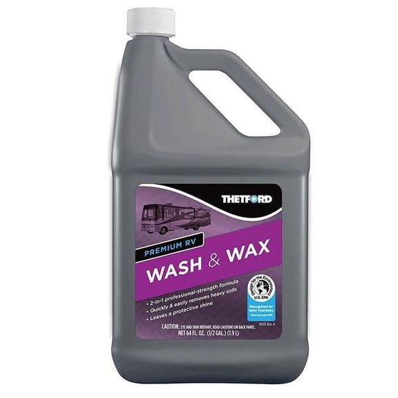Thetford 64 oz Premium Wash & Wax - Blue