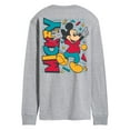 thumbnail image 2 of Disney - 90S Mickey - Men's Long Sleeve Graphic T-Shirt, 2 of 4