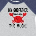 thumbnail image 4 of Inktastic My Godfather Loves Me Godchild Boys or Girls Baby Bodysuit, 4 of 5